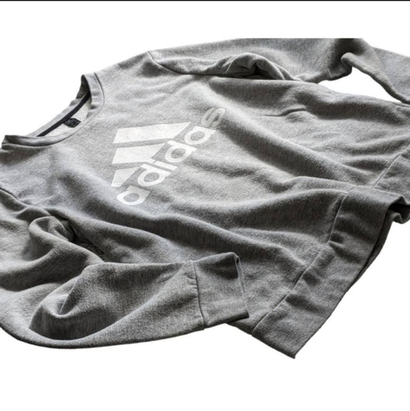 Adidas Ladies' Crewneck Fleece Sweatshirt - Picture 6 of 14